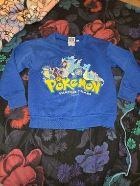 Vintage Kids Toddler Pokemon Sweatshirt